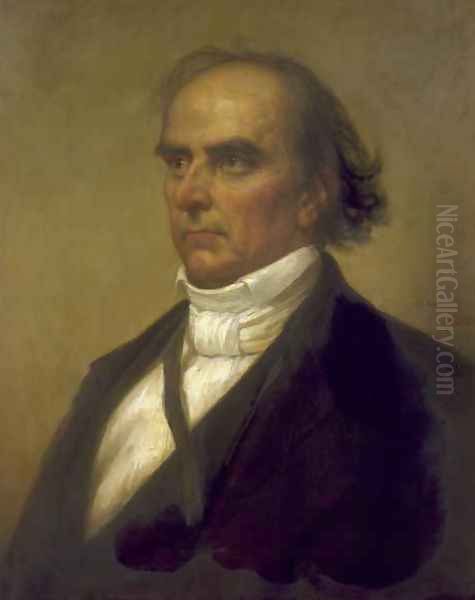 Daniel Webster Oil Painting by George Peter Alexander Healy