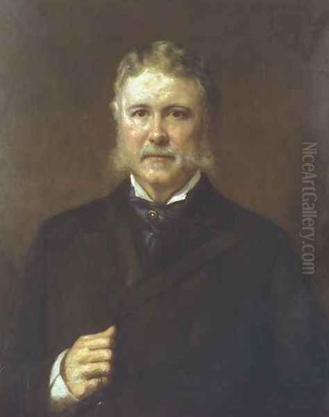 Chester A Arthur Oil Painting by George Peter Alexander Healy