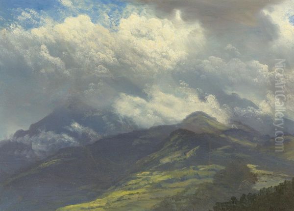 Storm Clouds Oil Painting by Albert Bierstadt