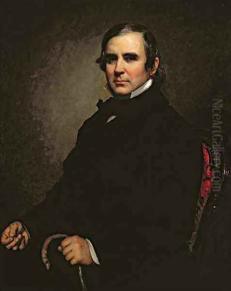 William Butler Ogden 1805-77 Oil Painting by George Peter Alexander Healy