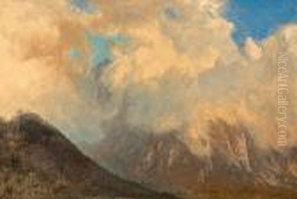 In The Tyrol Oil Painting by Albert Bierstadt