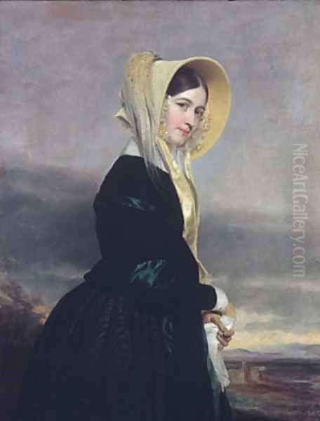 Euphemia White Van Rensselaer 1842 Oil Painting by George Peter Alexander Healy