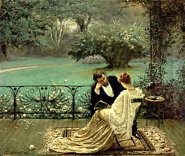 The Pride of Dijon 1879 Oil Painting by William John Hennessy