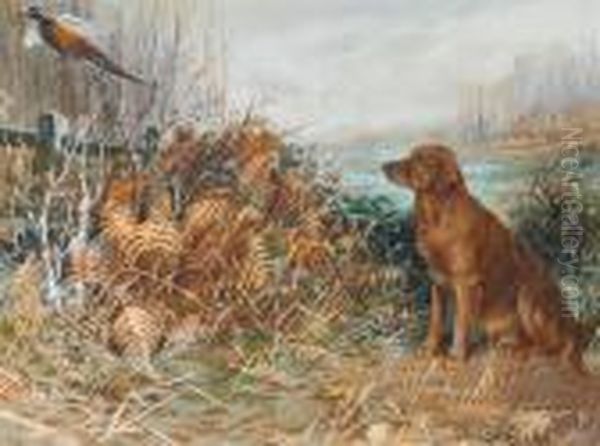 Vesta Of Woolley Oil Painting by Binks, R. Ward