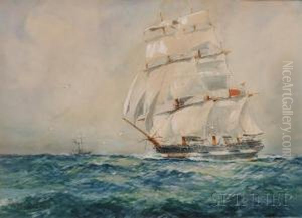 Early Days In The N. Atlantic Oil Painting by William Minshall Birchall