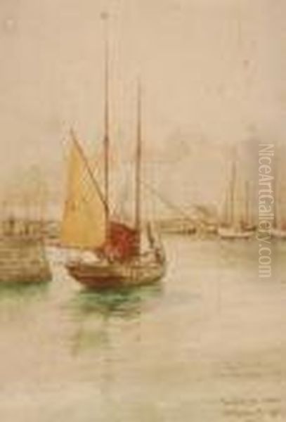 Untitled Oil Painting by William Minshall Birchall