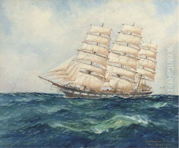 Australia Bound Oil Painting by William Minshall Birchall