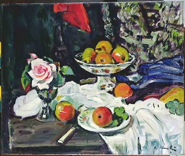 Still Life Oil Painting by George Leslie Hunter