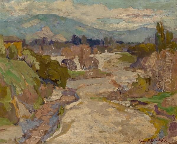 Arroyo Seco Oil Painting by Franz Bischoff