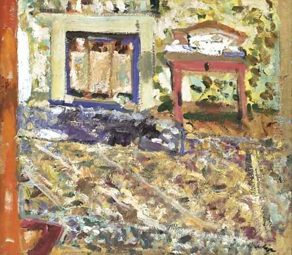 The artist's bedroom Oil Painting by George Leslie Hunter