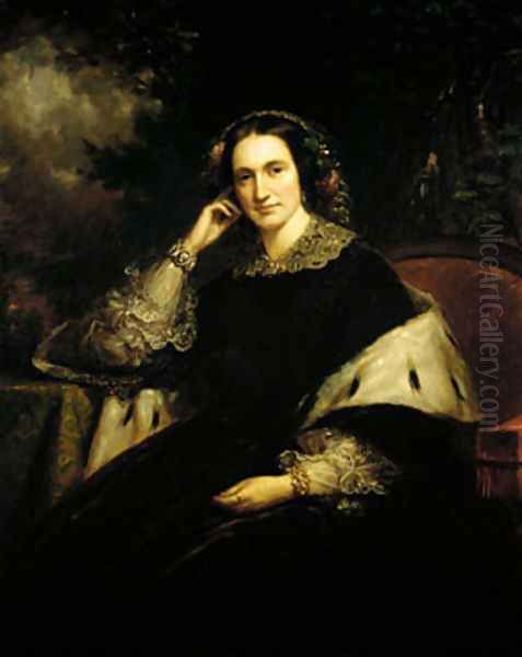 Anna Watson Stuart Oil Painting by Daniel Huntington