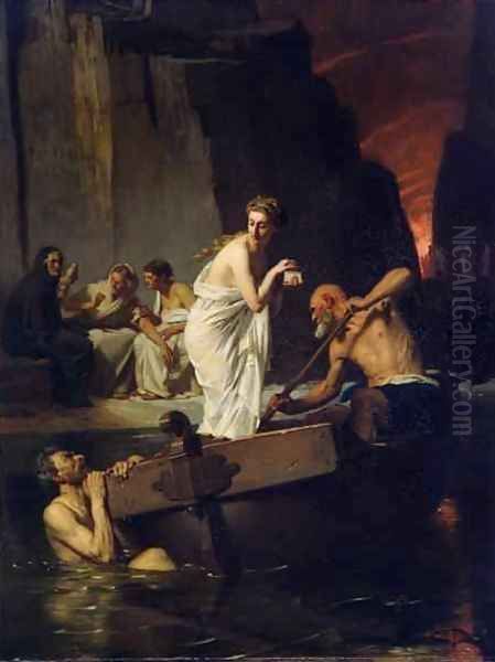 Psyche in the Underworld by Eugene-Ernest Hillemacher