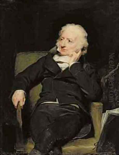 Henry Fuseli 1741-1825 Oil Painting by George Henry Harlow