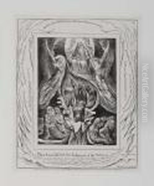 Thou Hast Fulfilled The Judgment Of The Wicked Oil Painting by William Blake