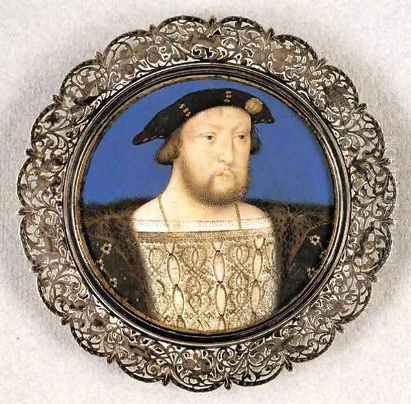 Henry VIII, King of England Oil Painting by Lucas Horenbout