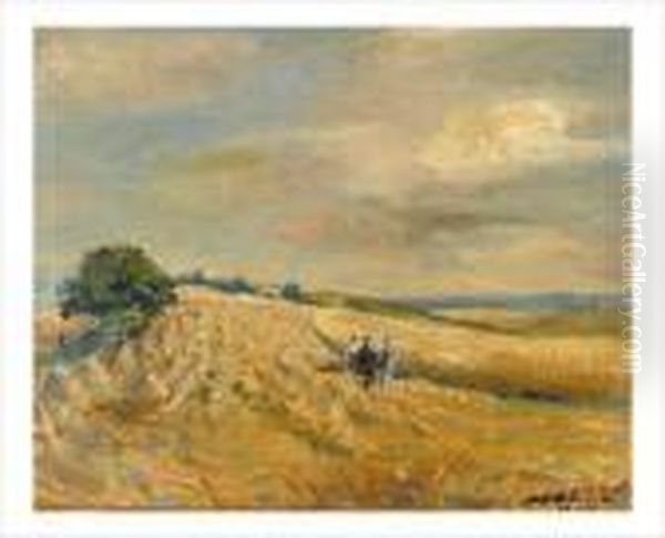 Paysage Oil Painting by Jacques-Emile Blanche