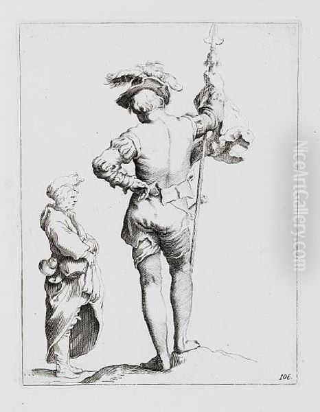 Great Drawing Book Oil Painting by Abraham Bloemaert