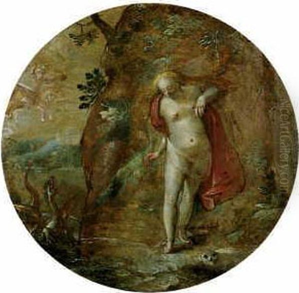 Andromeda Oil Painting by Abraham Bloemaert