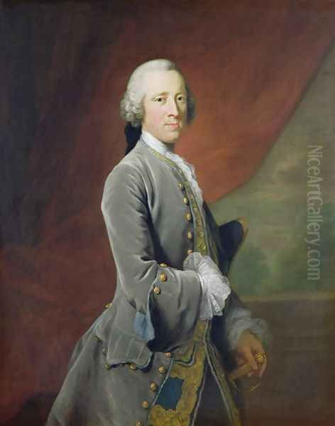 William Cavendish Oil Painting by Thomas Hudson