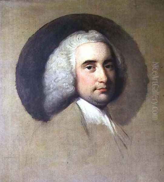 Portrait of William Beckwith Oil Painting by Nathaniel Hone