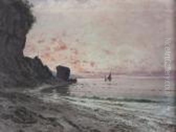 Verso Il Tramonto Oil Painting by Giacinto Bo