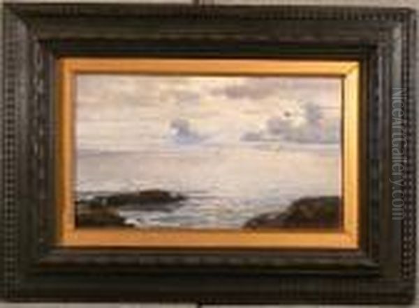 Bogliasco Oil Painting by Giacinto Bo