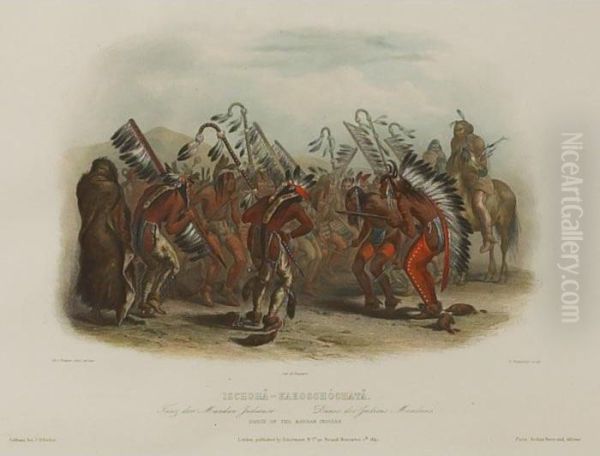 Ischoha-kakoschochata Oil Painting by Karl Bodmer