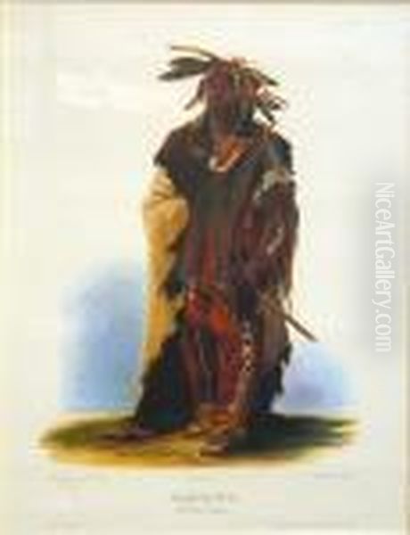 Wahk-ta-ge-li Oil Painting by Karl Bodmer