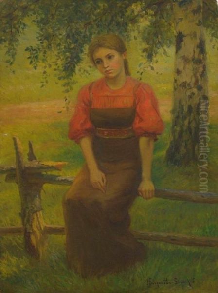 Tutarlaps Oil Painting by Nikolai Petrovich Bogdanov-Belsky