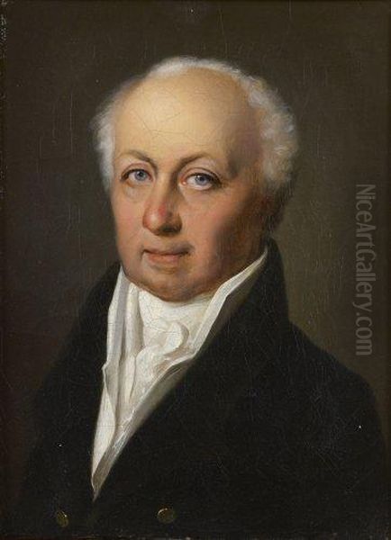 Portrait D'homme Oil Painting by Louis Leopold Boilly