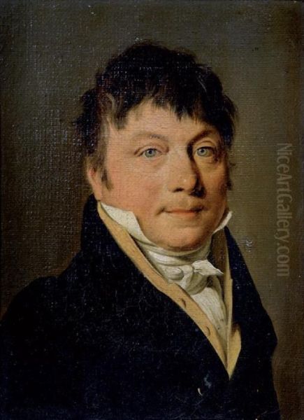 Portrait Du Baron Falatien Oil Painting by Louis Leopold Boilly