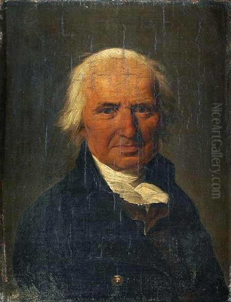 Portrait Du Pere De L'artiste by Louis Leopold Boilly