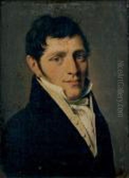 Portrait D'homme Oil Painting by Louis Leopold Boilly