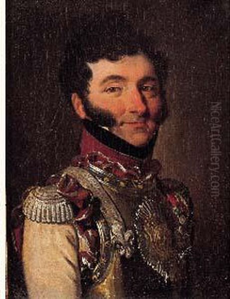 Portrait D'un Officier Oil Painting by Louis Leopold Boilly