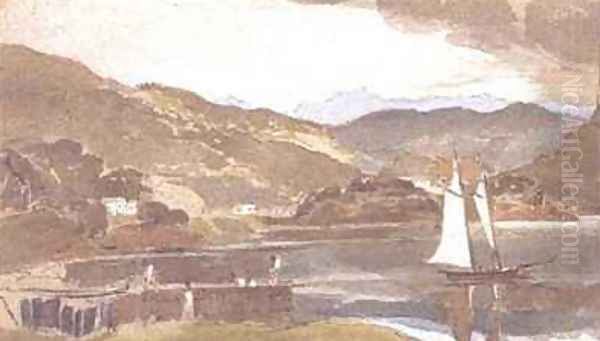 Head of Windermere Oil Painting by John Harden