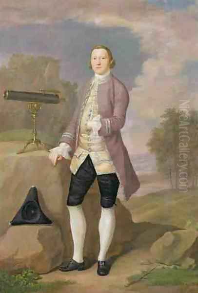 Thomas Newenham Oil Painting by Edward Haytley