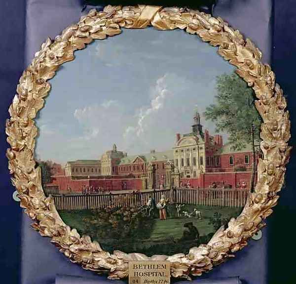 Bethlem Hospital Oil Painting by Edward Haytley