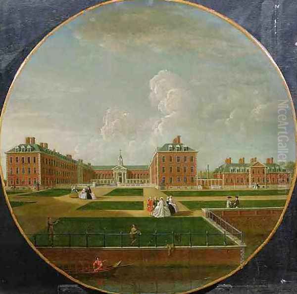 Chelsea Hospital Oil Painting by Edward Haytley