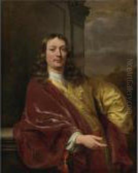 Portrait Of A Man Oil Painting by Ferdinand Bol