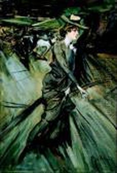 La Passeggiata Oil Painting by Giovanni Boldini