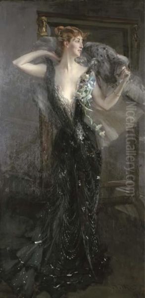 La Contessa Speranza Oil Painting by Giovanni Boldini