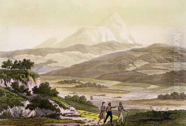 Mount Cayambe Ecuador Oil Painting by Humboldt, Friedrich Alexander, Baron von