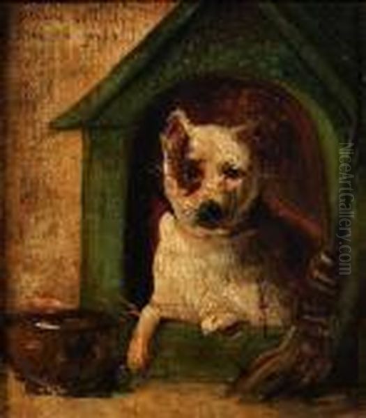 Le Petit Chien De Garde Oil Painting by Rosa Bonheur