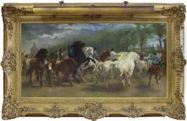 French Oil Painting by Rosa Bonheur