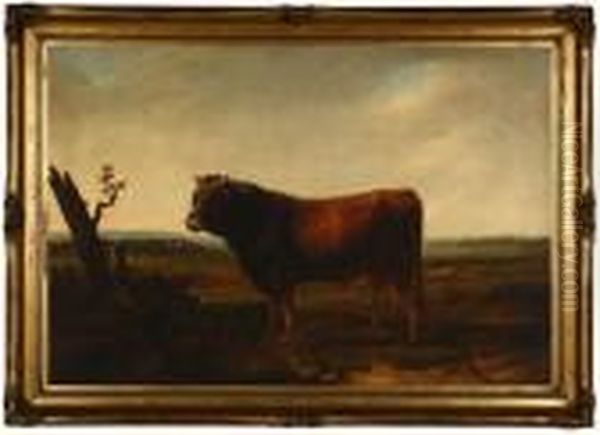 The Bull Oil Painting by Rosa Bonheur