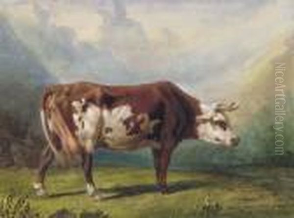 Vache Oil Painting by Rosa Bonheur