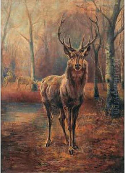 Le Cerf Oil Painting by Rosa Bonheur