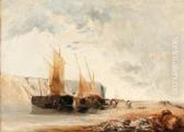 Bonington, R. P. Oil Painting by Richard Parkes Bonington