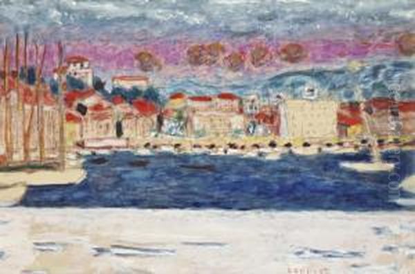 Le Port De Cannes Oil Painting by Pierre Bonnard