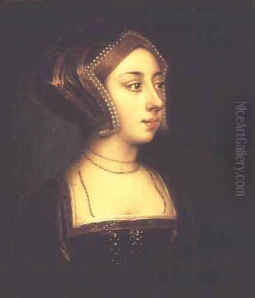 Anne Boleyn 1507-36 2 Oil Painting by Hans Holbein the Younger